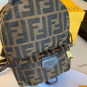 Fendi Zucca mini backpack authentic. SOLD!!!!